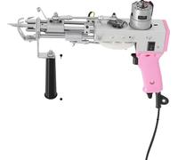 Pistolet à tufter, haute vitesse, double mode, rose