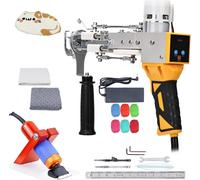 Pistolet à tufter les tapis, fonctionnement à grande vitesse, compatibilité avec les poils doubles, ORANGE SET2