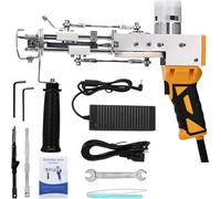 Pistolet à tufter les tapis, fonctionnement à grande vitesse, compatibilité double poil, ORANGE