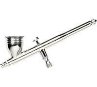 Tamiya Pistolet aérographe double action HG Airbrush 74537, 0,3 mm, 7 cc, argent