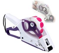 Pistolet applicateur de codes-barres portable - Machine d'application d'étiquettes pour entrepôts et supermarchés - Compatible avec les étiquettes de largeur 18-35 mm/35-64 mm