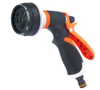 Pistolet Arrosage Du Jardin 8 Modèles Réglables, Avec 4 Interface Pistolet D'Arrosage, Pulvérisateur Multifonctionnel,Pour Irrigation Des Plantes, Lavage De Voiture, Bain de chien (Pistolet)