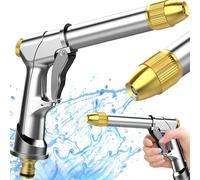 Pistolet Arrosage Jardin, Pulvérisateur De Tuyau Haute Pression, Pistolet Pulvérisateur De Jardin, Débit D'Eau Réglable, De Qualité Supérieure Et Robuste, Embout De Tuyau