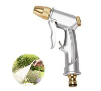 Pistolet Arrosoir Métal Haute Pression, Pistolet à Eau de Jardin Robuste, Pistolet D'arrosage Métal, Pistolet à Eau de Jardin Robuste avec Buse en Laiton pour Lavage de Voiture