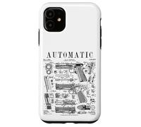 Pistolet Automatique - Arme à feu Vintage - Impression brevetée Coque pour iPhone 11