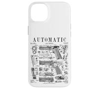 Pistolet Automatique - Arme à feu Vintage - Impression brevetée Coque pour iPhone 14 Plus