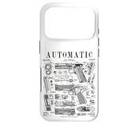 Pistolet Automatique - Arme à feu Vintage - Impression brevetée Coque pour iPhone 17 Pro