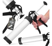 Pistolet Cartouche Presse Silicone Pistolet D'extrusion Forme Tube Poignée Ergonomique Robuste Acier Scellement Acrylique Colle Travaux Construction Rénovation