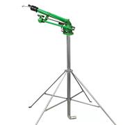 Pistolet d'arrosage agricole - Buse rotative à 360°, portée de 22 à 55 m, pulvérisateur de pelouse avec support et buse de rechange pour irrigation et arrosage en extérieur