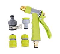 Pistolet d'arrosage, arroseur haute pression avec différentes intensités de jet d'eau, douchette de