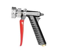 Pistolet d'arrosage de jardin, 2 modes, embout d'arrosage réglable avec poignée antidérapante, buse de tuyau, pour lavage de voiture, arrosage, pelouse, cour, extérieur, extérieur et