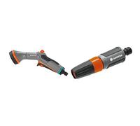 Pistolet d'Arrosage et de Nettoyage Comfort de Gardena : Pulvérisateur pour un Nettoyage et un Arrosage Parfaits & Lance d'Arrosage et Nettoyage de Gardena : Lance à Jet Réglable en Continu