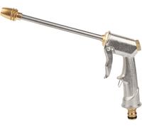Pistolet D'Arrosage Metal Pistolet Arrosoir Jardin, Pistolet Tuyau Arrosage Haute Pression, Pistolet À Eau De Jardin Pour Lavage Voiture, Animal Compagnie, Jardin, Pelouse, La Cour (Long)