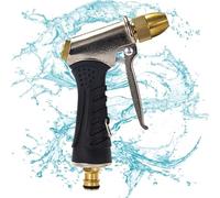 Pistolet d'Arrosage pour Tuyau d'Arrosage,Buse Rotative Étanche | d'eau Puissant pour Extérieur,Modes Multiples Anti-Dérapage pour Jardin, Terrasse et Nettoyage de Voiture
