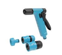 Pistolet d'arrosage pour tuyau d'arrosage de 1/2", ensemble de 4 pièces