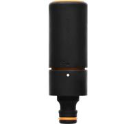 Pistolet d'Arrosage, Réglable en continu, Pistolet SoftGrip, Taille universelle, 10,7 cm, Ø 3,6 cm, 59 g, Noir/Orange, 1027088