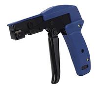 Pistolet d'Attache de Câble Professionnel, Acier Chrome Vanadium, Bleu Océan, 156 x 128 x 13 mm, pour Colliers de Serrage 2,2-4,8 mm
