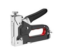 Pistolet de clouage manuel Code pistolet clou à Air travail du bois spécial agrafe directe livre outil ménage(With 3 box staples)