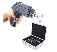 Pistolet De Correction De La Colonne Vertébrale, Outil De Réglage De La Correction Chiropratique Activateur, 6 Vitesses Réglables, 8 Têtes De Pistolet Interchangeables, Pour Ajuster Vertèbre