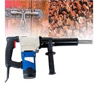 Pistolet De DéRouillage à Aiguille éLectrique Détartreur à aiguilles, nettoyeur de scories, 1100 W, burins à jet électriques, machine de nettoyage portative pour l'élimination de la rouille