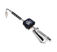 Pistolet de distribution pneumatique - Pistolet de mesure d'huile diesel - Pompe diesel - Avec compteur et tube rigide - Vanne de régulation numérique de l'huile - Buse pour huile de chauffage - 58 x