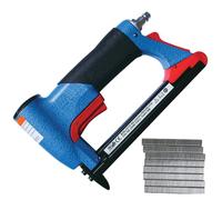 Pistolet de finition Pneumatique - Pistolet à clous robuste de 4 à 8 avec 3600 clous - Pistolet puissant à air comprimé | Pour les projets de construction, les travaux du bois, l'encadrement, les