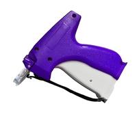 Pistolet de Fixation Rapide de Vêtements, Pistolet à Micro-Points, Précis, Polyvalent, Résistant à l'usure et Incassable pour l'étiquetage (Purple)