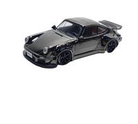 Pistolet De Galvanoplastie en Alliage Simulation D'aile De Baleine Affichage De Collection De Modèles De Voiture pour Porsche RWB930 1:64