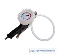 Pistolet De Gonflage Pneumatique Manomètre Pneumatique 0-10 Bar 500 Mm Tuyau BGS