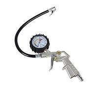 Pistolet de Gonflage Pneus avec Manomètre Intégré 16 bar Pression Max 8 bar Connexion Euro-Quick Coupler