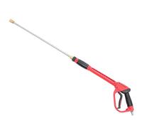 Pistolet de Lavage à Haute Pression Rouge M22 1/4, Cuivre | Compatible Électrique et Essence, Sécurité Anti-déclenchement, Usage Maison et Irrigation Agricole, Acier Inoxydable