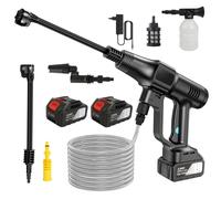 Pistolet de lavage haute pression sans balais 200 bars, accessoire de pulvérisation d'eau 6 en 1 pour lavage de voiture, compatible avec batterie Makita 21V, outil de nettoyage de tuyau d'arrosage gre