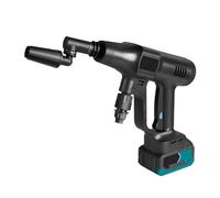 Pistolet De Lavage Voiture À Haute Pression sans Balais, 200 Bars, 6 en 1, Électrique Pulvérisation d'eau Jardin, for Batterie 18V Nettoyants Portables sans Fil