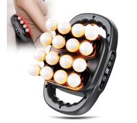 Pistolet de massage à 16 têtes, 53 kg de massage des tissus profonds avec 30 vitesses et 3 modes, amplitude de 35 mm, rechargeable de 3200 mAh, écran LED, masseur musculaire compact et silencieux