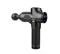 Pistolet De Massage Avec 6 Têtes De Massage Remplaçables Noir