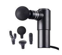 Pistolet De Massage Musculaire,4 Vitesses,Appareil De Massage Tissus Profonds À Percussion Pour Athlètes,Masseur De Muscles À 4 Têtes Portatif Pour Soulager La Douleur,Relaxation Musculaire