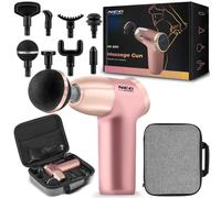 Pistolet de massage musculaire Neo-Sport NS-500 rose 8 tetes USB-C
