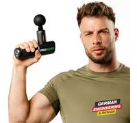 Pistolet de Massage Professionnel Proberg de Donnerberg | Moteur Ultra Puissant Brushless avec 7 Ans de Garantie | Massage à Percussion des Tissus Profonds | Récupération, Performances et Bien-Être