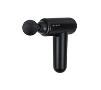 Melissa Pistolet de massage Infinity 16770047 – Rechargeable, 4 embouts, Noir