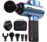 Pistolet de Massage, RENPHO Massage Gun pour Tissus Profonds, Pistolet de Massage du Dos avec Chargement USB C pour la Relaxation du Massage Musculaire, Meilleur Cadeau pour la Famille, Bleu