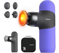 Pistolet de massage thermique Renpho Mini avec chaleur FSA HSA Gun de masseur de percussion ligible manches en silicone en silicone