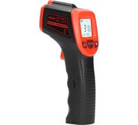 Pistolet de mesure de température manuel sans contact infrarouge Boîtier ABS Pistolet de mesure de température numérique pour l'industrie Rouge