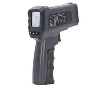 Pistolet de Mesure de Température Portatif, Thermomètre Infrarouge DT8016E pour la Réparation D'équipements Chimiques et de Machines Industrielles -50-1600 ℃, émissivité 0,1-1,0
