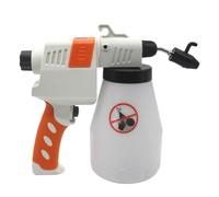 Pistolet de nettoyage textile électrique 65W, pistolet haute pression anti-taches avec buse de pulvérisation à pression réglable, capacité de liquide 750ML pour sérigraphie textile