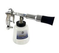 Pistolet de Nettoyage Voiture Tornador - Puissant et Réglable de 1000 à 8000 Tours/Min, Effet Tornade pour un Nettoyage Voiture, Pistolet à Air Comprimé, Réservoir 1L, Blanc