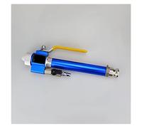 Pistolet de nettoyeur haute pression, Pistolet Pulvérisateur Pneumatique Mortier De Ciment Pistolet À Peinture Étanche Et Ignifuge Pulvérisateur Pneumatique À Peinture En Pierre Véritable(Blauw,Straig