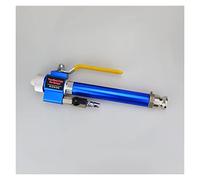 Pistolet de nettoyeur haute pression, Pulvérisateur Pneumatique Pistolet Ciment Mortier Étanche Et Ignifuge Peinture Pistolet Véritable Pierre Peinture Pneumatique Pulvérisateur(Blauw,Straight gun)