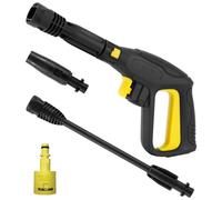 Pistolet de Nettoyeur Haute Pression - RemplaçAnt avec Lance Extension, Raccord Rapide, Compatible K2 K3 K4 K5 K6 K7 (150 Bar / 2175 PSI)