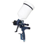 Pistolet de peinture avec buse fendue de 1,3 mm, sans tasse de lavage et adaptateur pour meubles, armoires, clôtures, murs, portes et chaises de jardin
