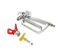 Pistolet de peinture sans air, buse protection, pulvérisateur pompe et machine à pulvérisation for Wagner Titan, 3600psi Soufflage pratique(Rot)